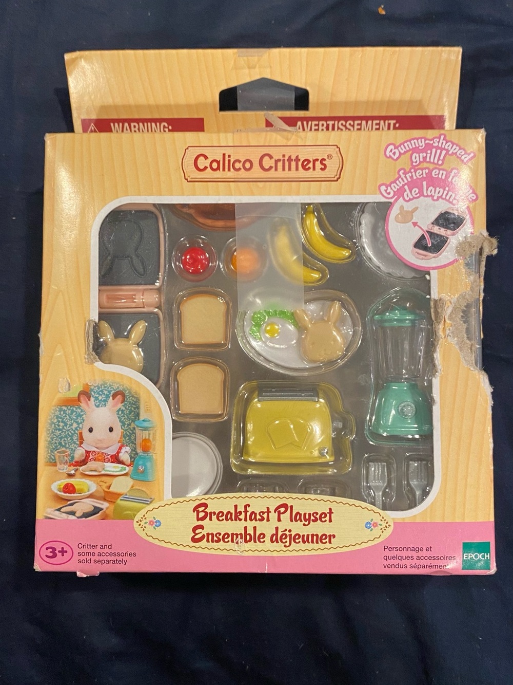Calico Critters Breakfast Playset NWT